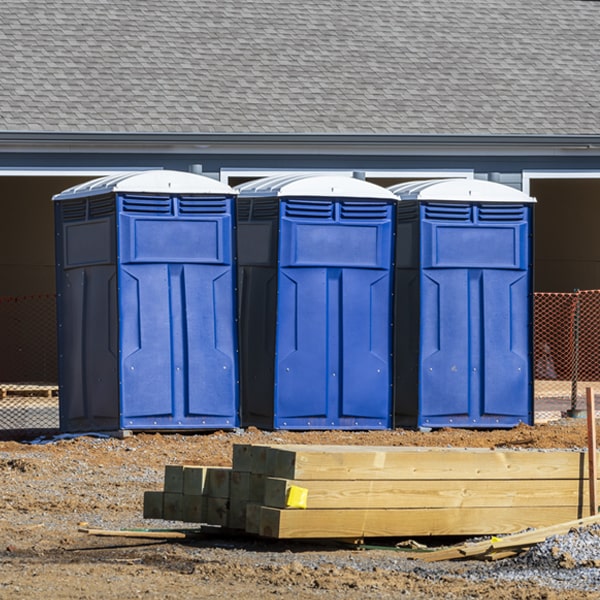 how can i report damages or issues with the porta potties during my rental period in Salem NY